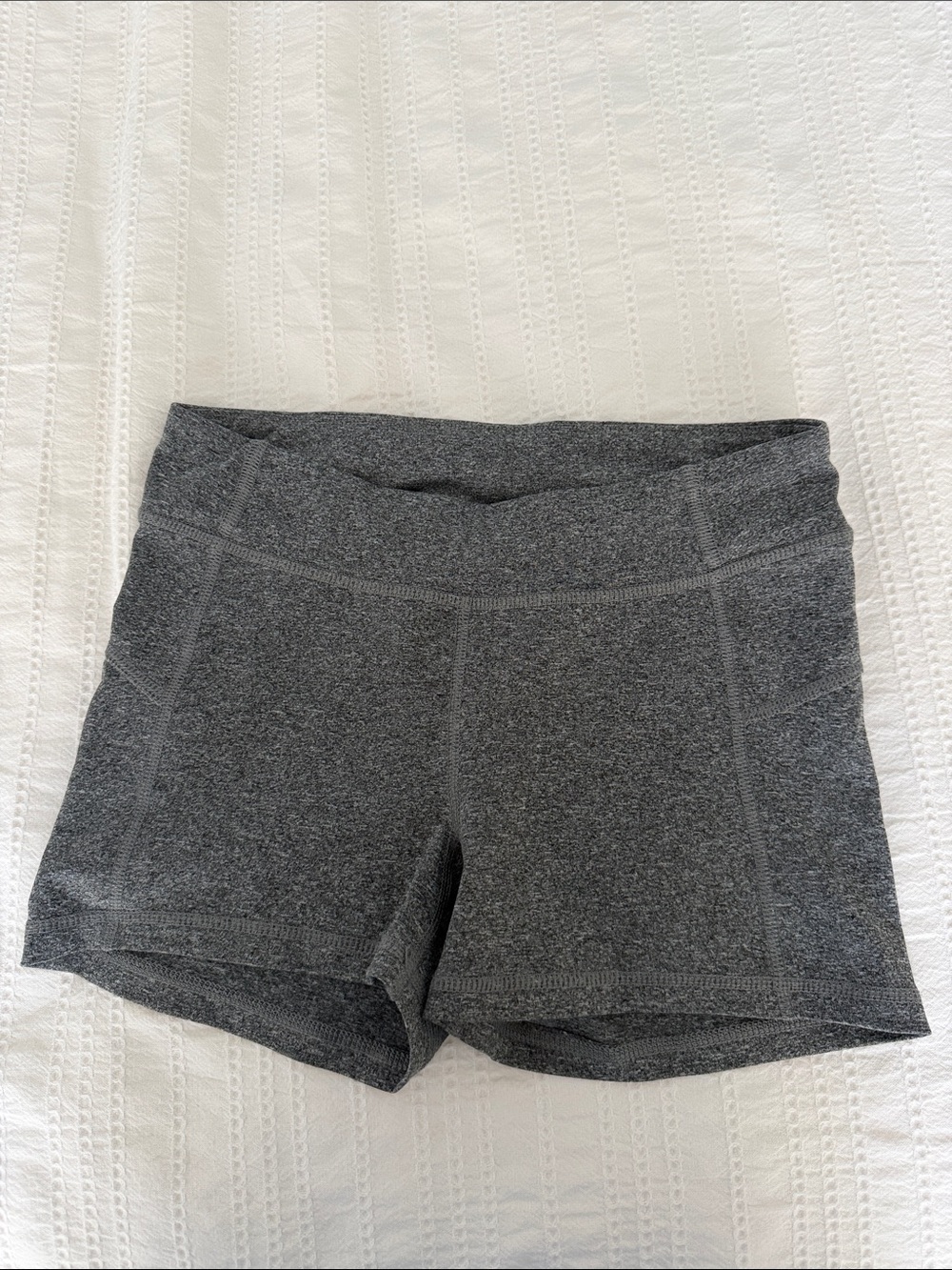 Aeropostale Dark Gray Stretch Bike Shorts
